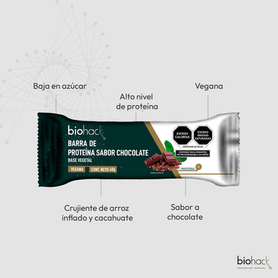 Biohack presenta su nuevo producto: Barras de proteína sabor chocolate