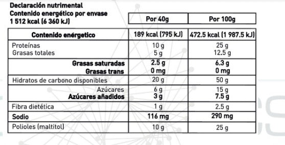 Barra de Proteina Plant Based - Sabor Chocolate - Vegana (Caja de 8 Piezas)